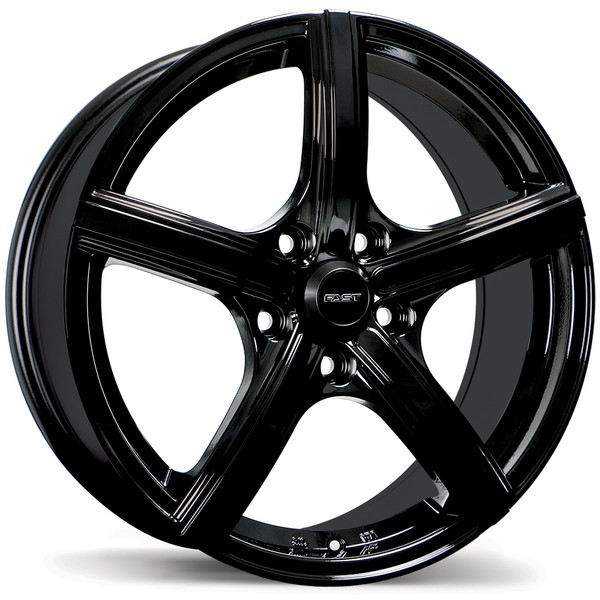 Jet 16x7.0 5x114.3mm +45 70.6mm | Gloss Black Finish