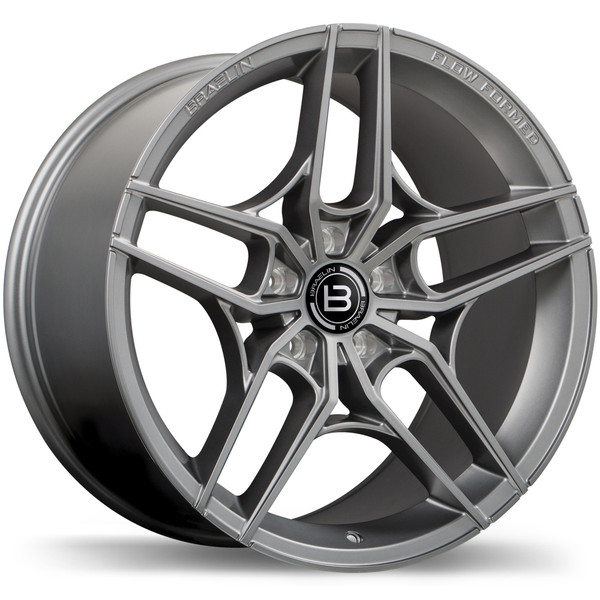 BR12 19x10.5 5x114.3mm +35 67.1mm | Satin Charcoal Finish