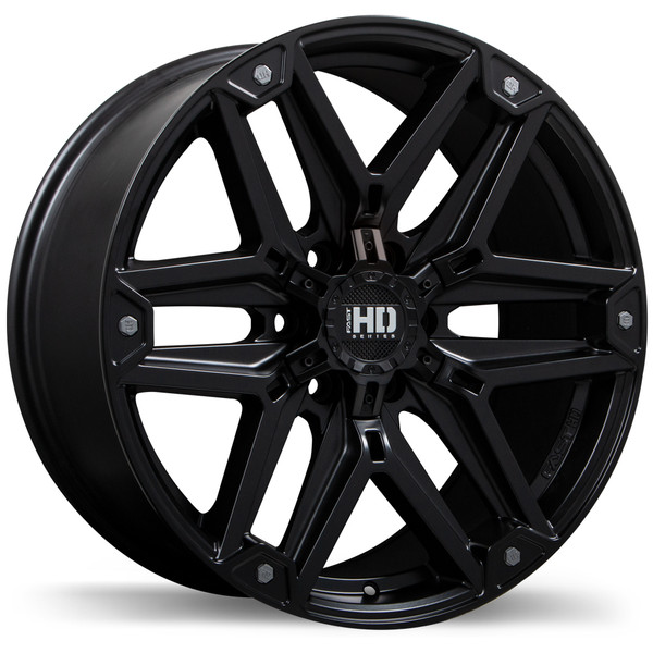 RECON 18x9.0 6x139.7mm +10 95.1mm | Satin Black Anthracite Finish