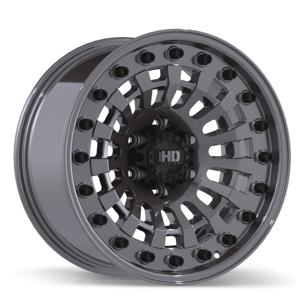 Shred 17x9.0 6x139.7mm +0 95.1mm | Gloss Gunmetal Finish