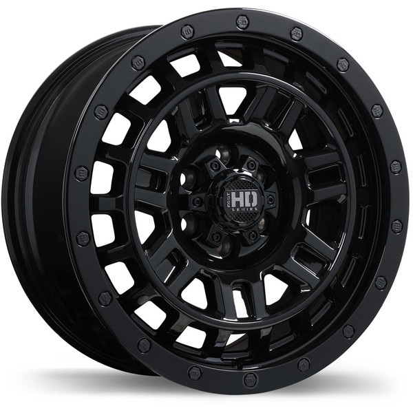 K-O 17x8.0 6x114.3mm +30 66.1mm | Gloss Black Finish