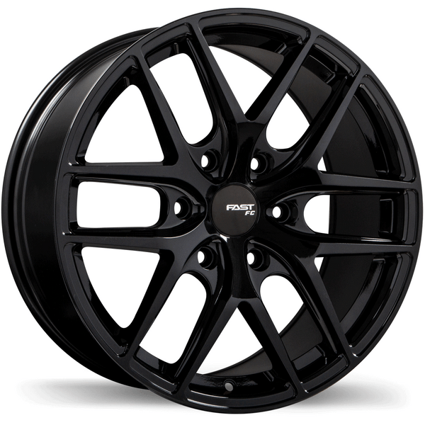 FC04X 18x8.0 6x120mm +40 67.1mm | Metallic Black Finish
