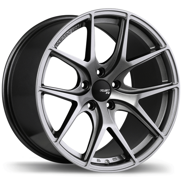 FC04 19x9.5 5x114.3mm +35 72.6mm | Titanium Finish