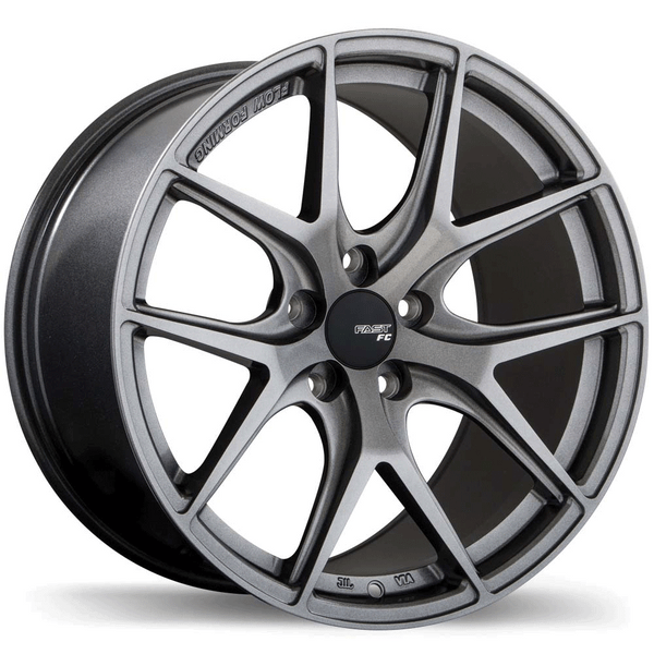 FC04 19x9.5 5x108mm +35 72.6mm | Titanium Finish