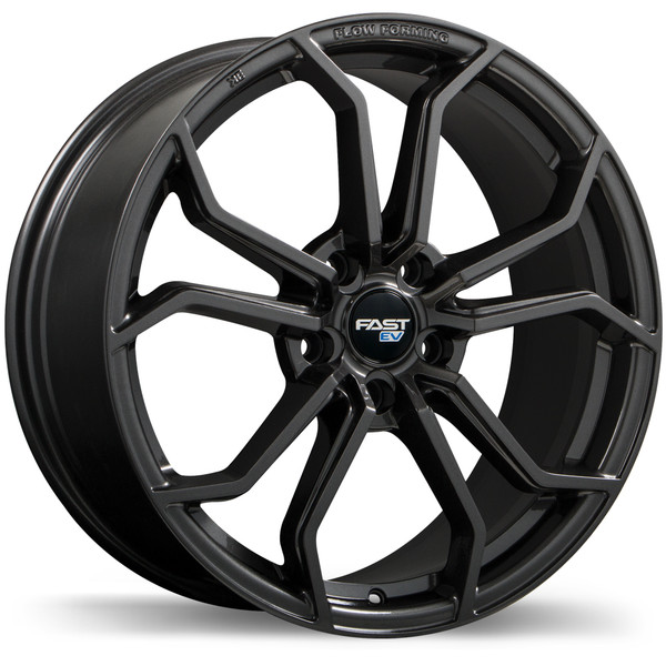 EV03 18x8.0 5x114.3mm +40 70.6mm | Gloss Gunmetal Finish