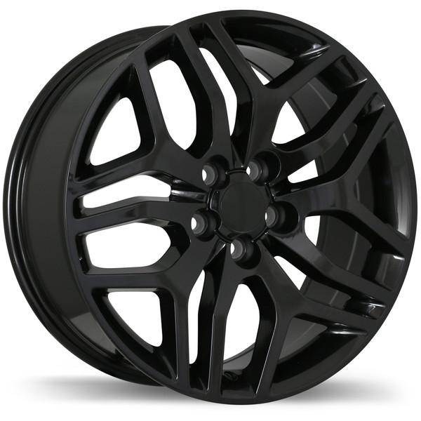 R189 18x8.0 5x108mm +45 63.4mm | Gloss Black Finish
