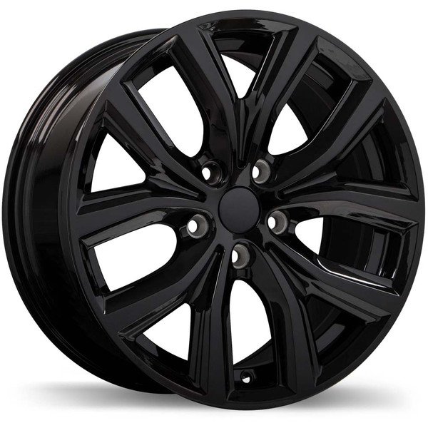 R194 18x8.0 5x112mm +47 66.6mm | Gloss Black Finish