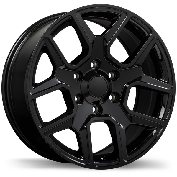 R220 20x9.0 6x139.7mm +18 78.0mm | Gloss Black Finish