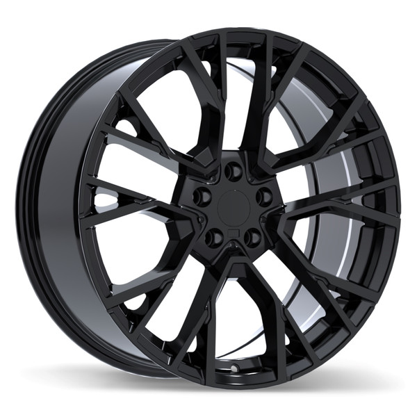 R253 20x9.0 5x112mm +30 66.6mm | Gloss Black Finish