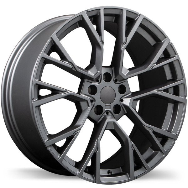 R253 20x9.0 5x112mm +30 66.6mm | Satin Charcoal Finish