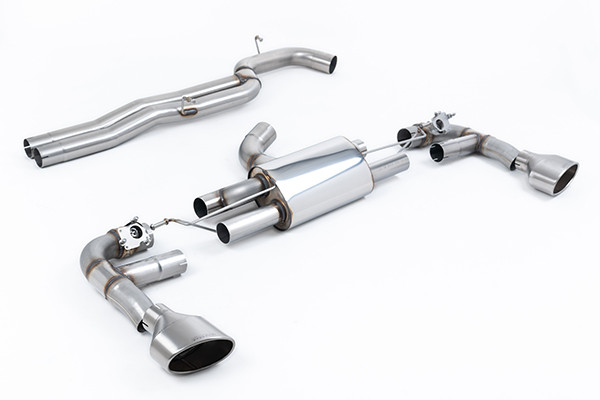 Milltek Sport Race Non-resonated Cat-back | SSXAU980