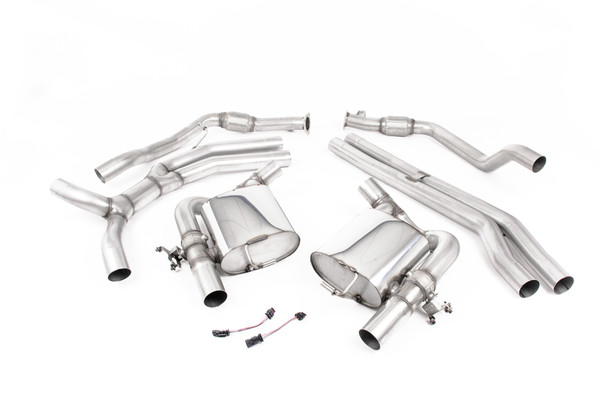 Milltek Sport Race Non-resonated Cat-back | SSXAU812