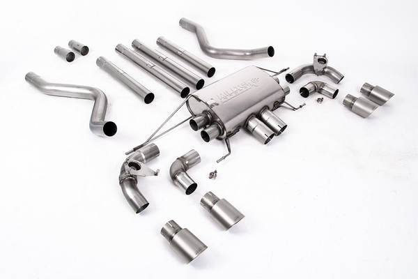 Milltek Sport Valved Non-resonated Particulate Filter-back | SSXLR127