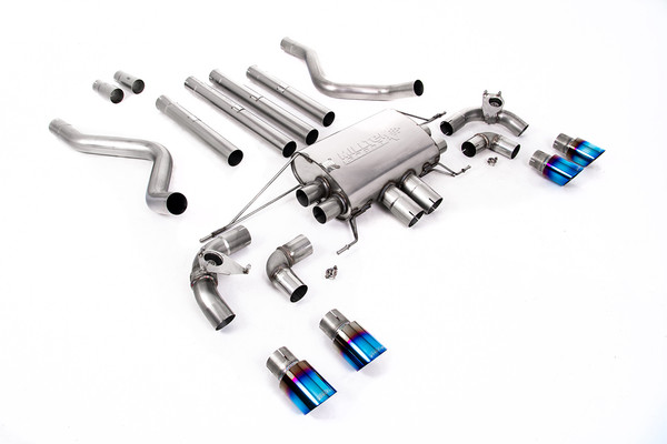 Milltek Sport Valved Non-resonated Particulate Filter-back | SSXLR128