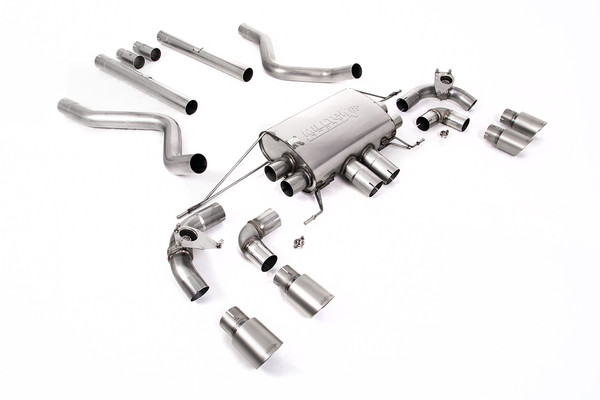 Milltek Sport Valved Non-resonated Particulate Filter-back | SSXLR117