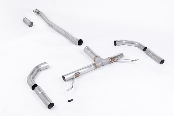 Milltek Sport Non-valved Race Front Pipe-back | SSXMZ141