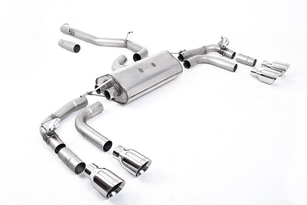 Milltek Sport Non-resonated Particulate Filter-back | SSXVW659