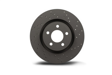 Talon Cross-Drilled and Slotted and HPS Brake Pad Kit | HKC4856.534F