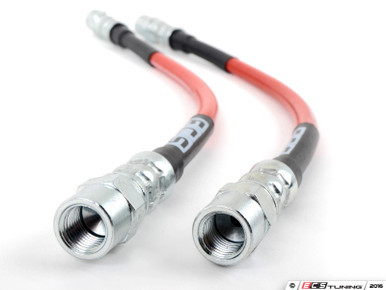 Exact-Fit Stainless Steel Brake Lines - Front | ES2804474