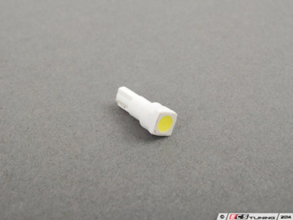 Sub-Miniature Wedge Base White LED Bulb - Priced Each