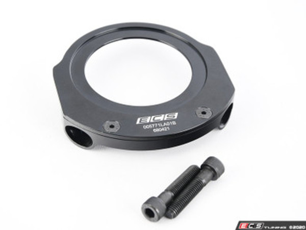 ECS Crank Seal Protection Plate/Serpentine Belt Guard N52/N54/N55/S55
