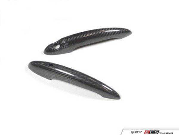 Door Handle Carbon Fiber Cover - Set - Smart Key (Comfort Access)