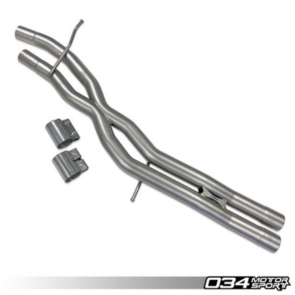 Res-X Resonator Delete and X-Pipe, B9 S4 3.0T