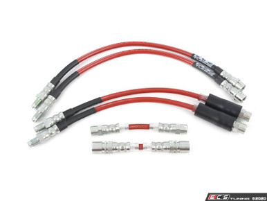 Exact-Fit Stainless Steel Brake Lines - Complete Kit | ES4414512