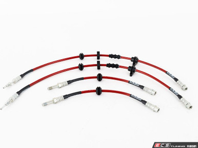 Exact-Fit Stainless Steel Brake Lines - Complete Kit | ES4381792