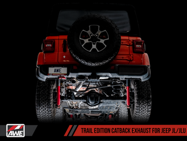 AWE Trail Edition Catback Exhaust for Jeep JL/JLU 2.0T