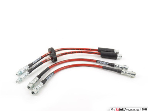 Front & Rear Exact-Fit Stainless Steel Brake Lines - Kit | ES2602065