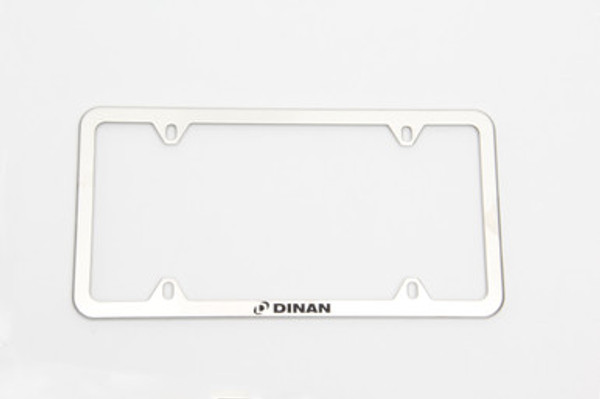 Dinan Slimline License Plate Frame ? Brushed