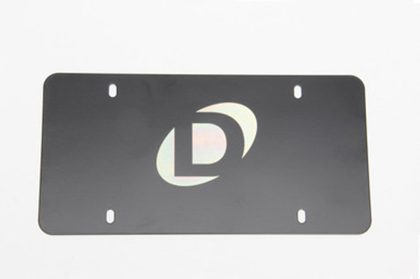 Dinan Marque Plate with Offset Logo ? Black