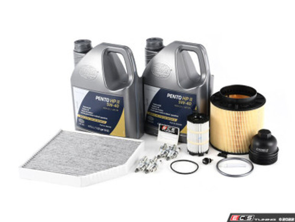 40K Service Kit - With ECS Magnetic Drain Plug & Billet Oil Filter Housing