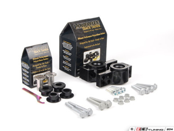 Front Adjustable Control Arm Bushing Kit - Black Series