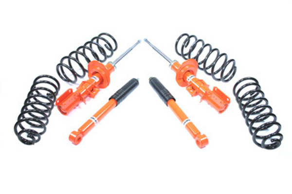 KONI STR.T/Eibach Kit- 4 STR.T (orange) dampers, 4 Eibach lowering springs | 1125 1062 KONI STR.T/Eibach Kit- 4 STR.T (orange) dampers, 4 Eibach lowering springs | 1125 1062