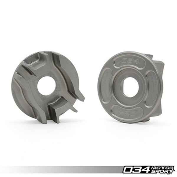 034Motorsport Billet Aluminum Rear Differential Carrier Mount Insert Kit, B8 Audi A4/S4/RS4, A5/S5/RS5, Q5/SQ5 & C7 Audi A6/S6/RS6, A7/S7/RS7