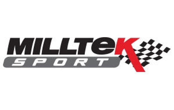 Milltek Cat Back Non-Resonated (Louder) with Quad GT-100 Polished Trims