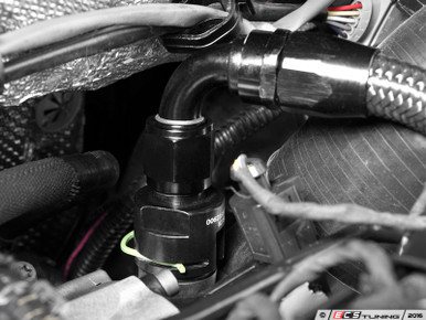 ECS Cold Weather Bypass Hose - For use with ECS Baffled Oil Catch Can System ONLY