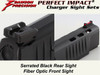 Walther PPQ M2 Fixed Charger Sight Set by Dawson Precision (310-225)