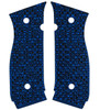 CZC A01-LD | A01-SD Palm Swell Bogies by LOK Grips (CZCA01LDPSB) Blue/Black