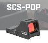 Holosun SCS-PDP-GR 32MOA Green Circle & 2MOA Dot Walther PDP Pistol Cut Solar-Charging Reflex Sight