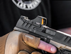 Holosun SCS-PDP-GR 32MOA Green Circle & 2MOA Dot Walther PDP Pistol Cut Solar-Charging Reflex Sight