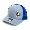 Pro Shop Unicorn Logo Structured Trucker Hat Blue