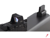 Dawson Precision Co-Witness Fixed Sight Set for Glock Gen 5 G17 MOS (Use w/ Leupold® DeltaPoint® Pro)