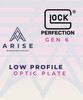 Arise Low Rider Optic Plate for Glock Gen 6