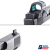 Dawson Precision Fixed Co-Witness Sight Set for Glock Gen 6 Pistols (Use w/ Holosun 507C/508T/507Comp & Vortex Defender-CCW)(310-357)