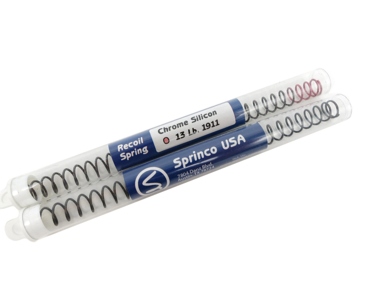 Sprinco 1911 Chrome Silicon Moly Plated Cryogenic Processed Recoil Spring