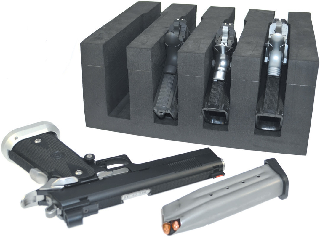 CED Pistol Foam Pistol / Handgun Caddy