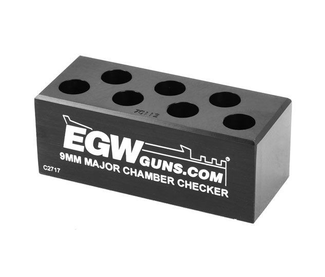 9mm Major - 7-Hole Case Gauge by EGW